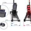 Двопоршневий низькопрофільний домкрат TAGRED TA287