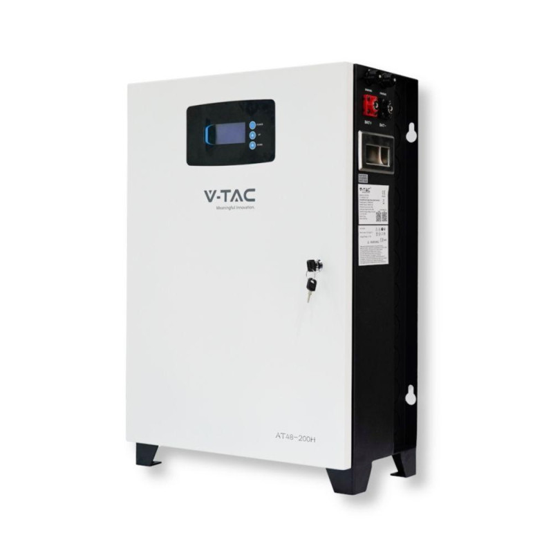 Акумуляторна батарея V-TAC 10kWh 200Ah/51.2V 10kWh LiFePO4