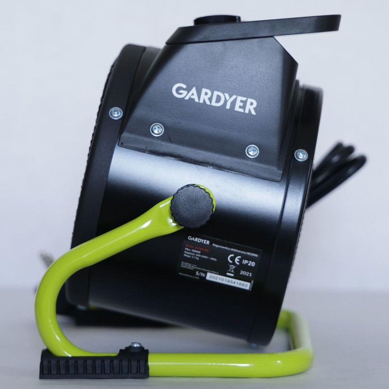 Електричний обігрівач Gardyer HE2000 Електричний обігрівач Gardyer HE2000