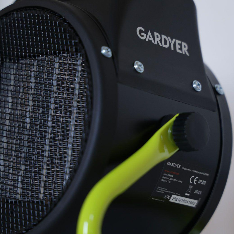 Електричний обігрівач Gardyer HE2000 Електричний обігрівач Gardyer HE2000