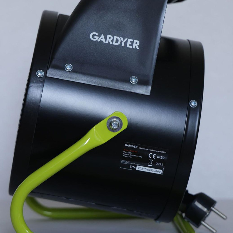 Електричний обігрівач Gardyer HE3000 Електричний обігрівач Gardyer HE3000