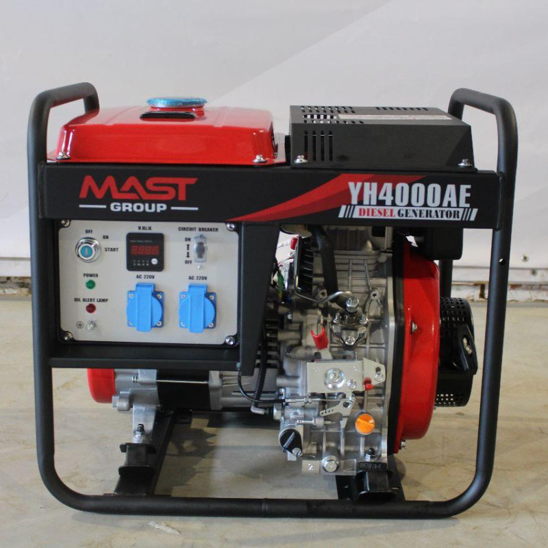Дизельний генератор MAST GROUP YH4000AE