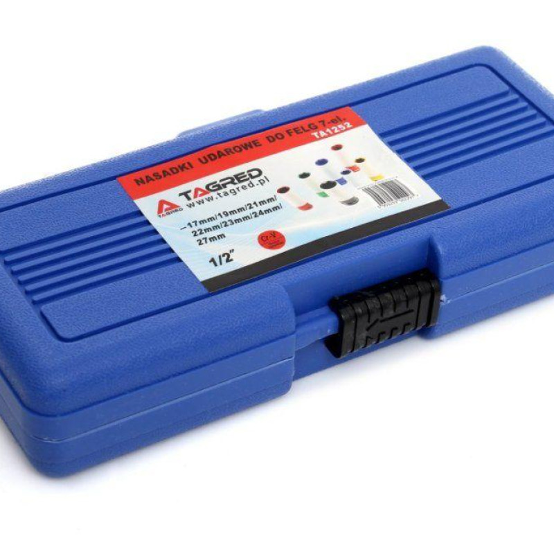 Ударні головки для коліс TAGRED TA1252, 7 шт Ударні головки для коліс TAGRED TA1252, 7 шт