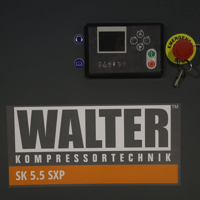 Гвинтовий компресор з ремінним приводом WALTER SK 5,5 SXP Гвинтовий компресор з ремінним приводом WALTER SK 5,5 SXP