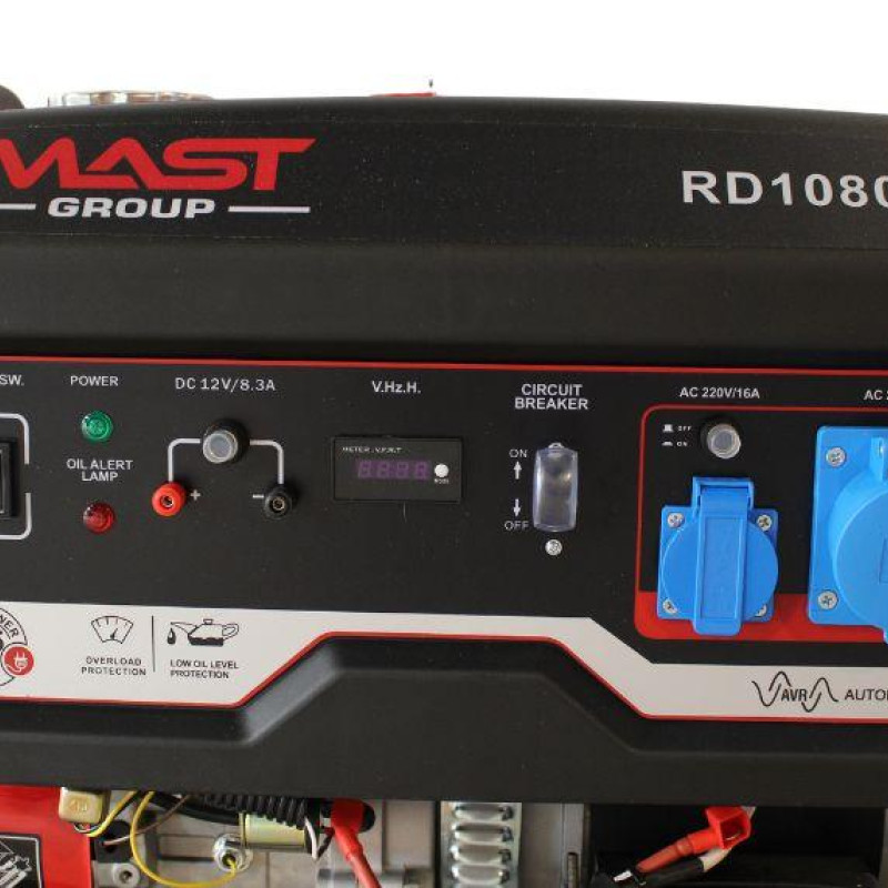 Бензиновий генератор MAST GROUP RD10800E + газова плитка Orcamp CK-505 + електричний обігрівач Gardyer HE2000 Бензиновий генератор MAST GROUP RD10800E + газова плитка Orcamp CK-505 + електричний обігрівач Gardyer HE2000