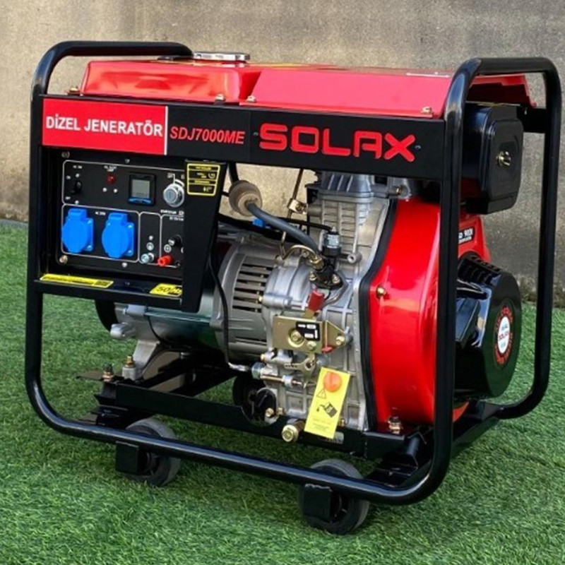 Дизельний генератор SOLAX SDJ7000ME Дизельний генератор SOLAX SDJ7000ME