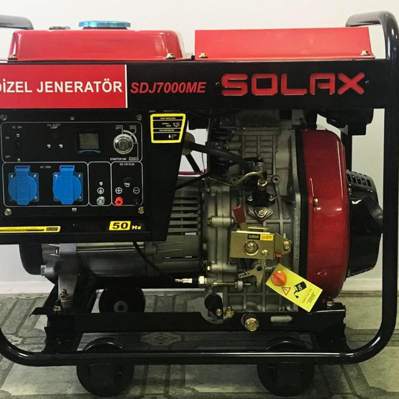 Дизельний генератор SOLAX SDJ7000ME Дизельний генератор SOLAX SDJ7000ME