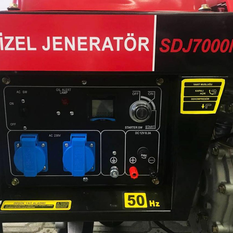 Дизельний генератор SOLAX SDJ7000ME Дизельний генератор SOLAX SDJ7000ME