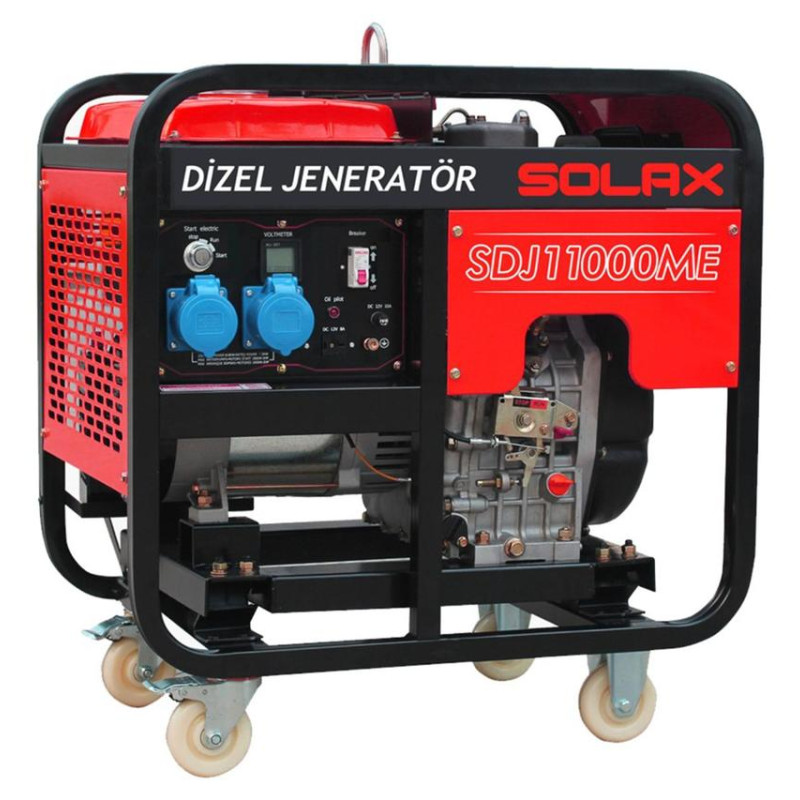 Дизельний генератор SOLAX SDJ11000ME Дизельний генератор SOLAX SDJ11000ME