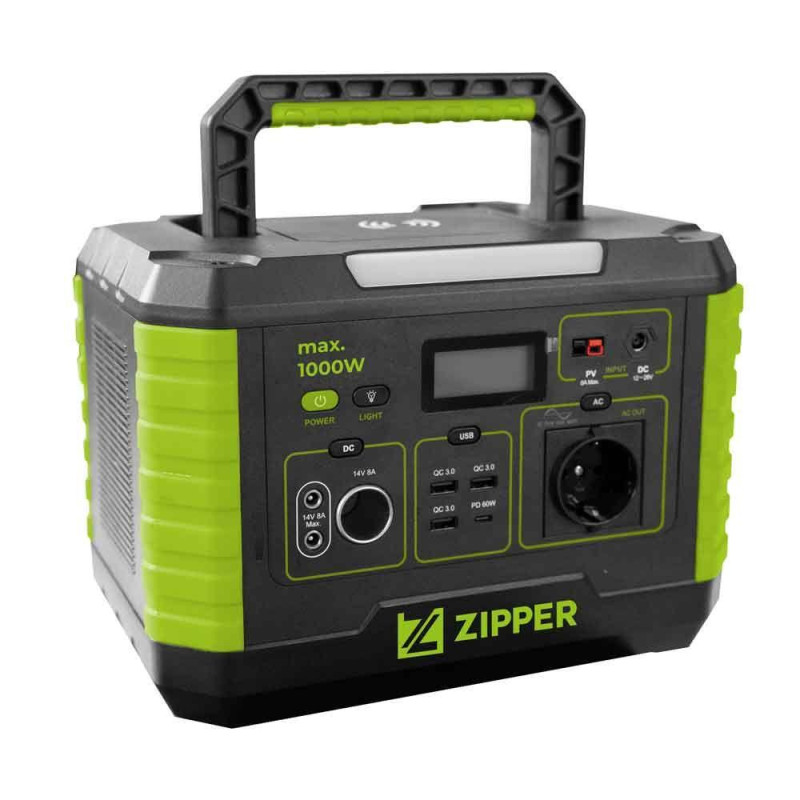 Портативна зарядна станція Zipper ZI-PS1000 Портативна зарядна станція Zipper ZI-PS1000