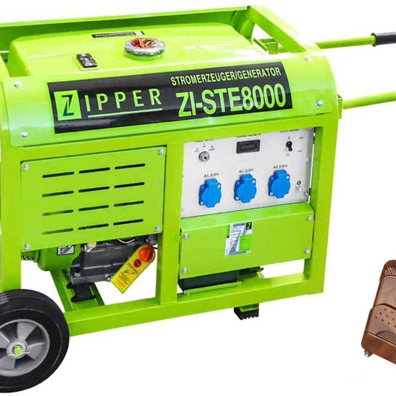 Бензиновий генератор Zipper ZI-STE8000 + газова плитка Orcamp CK-505 + електричний обігрівач Gardyer HE2000 Бензиновий генератор Zipper ZI-STE8000 + газова плитка Orcamp CK-505 + електричний обігрівач Gardyer HE2000