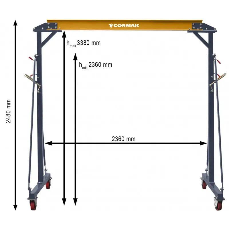 Козловий кран CORMAK PK2 Козловий кран CORMAK PK2