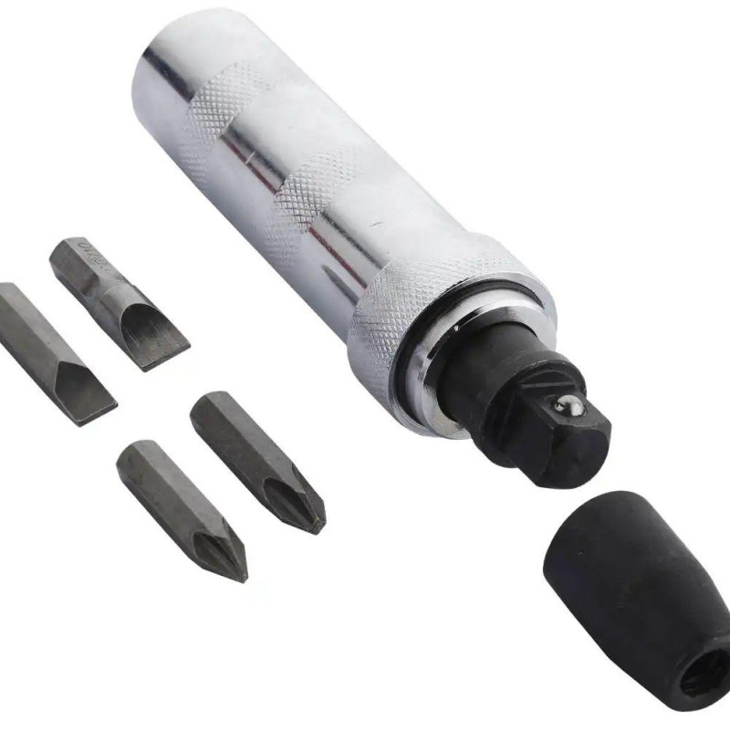 Ударна викрутка Mannesmann 1/2" S2 з набором біт Ударна викрутка Mannesmann 1/2" S2 з набором біт