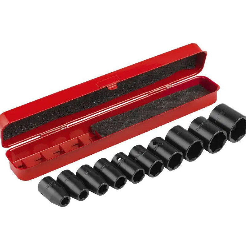 Набір коротких головок 1/2" REDATS (10 шт.) Набір коротких головок 1/2" REDATS (10 шт.)
