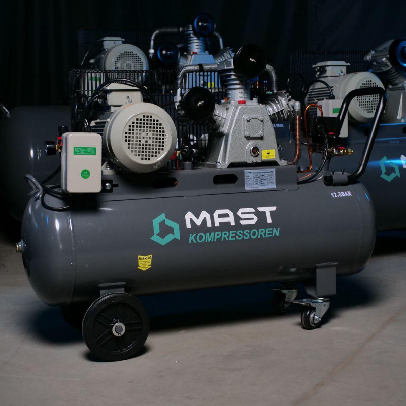 Поршневий компресор MAST TA65/100L 400V 12.5BAR Поршневий компресор MAST TA65/100L 400V 12.5BAR