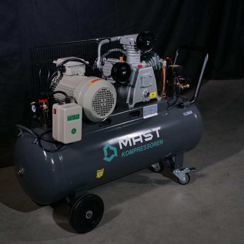 Поршневий компресор MAST TA65/100L 400V 12.5BAR Поршневий компресор MAST TA65/100L 400V 12.5BAR