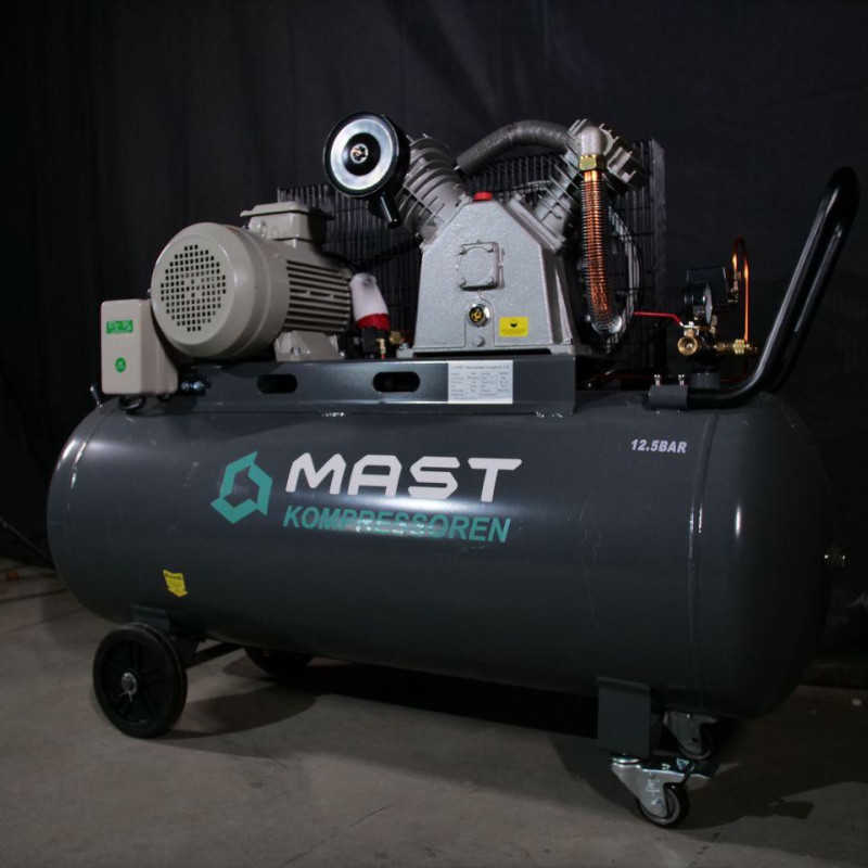 Поршневий компресор MAST VA90/200L 400 12.5BAR Поршневий компресор MAST VA90/200L 400 12.5BAR