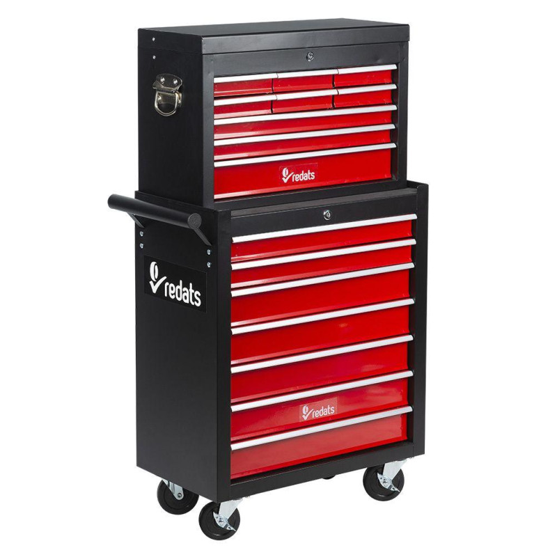 Дворівневий модульний візок REDATS COMPACT BLACK Дворівневий модульний візок REDATS COMPACT BLACK
