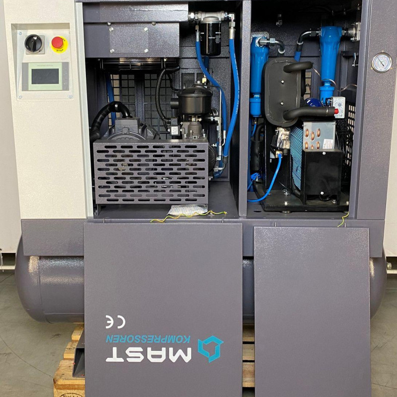Гвинтовий компресор Mast LZN-8 COMBO inverter (осушувач + ресивер 300 л, двигун на постійних магнітах) Гвинтовий компресор Mast LZN-8 COMBO inverter (осушувач + ресивер 300 л, двигун на постійних магнітах)